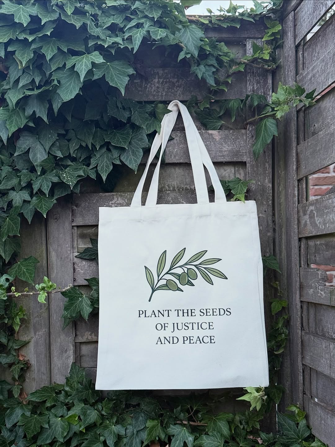 Olive Branch Justice & Peace Tote