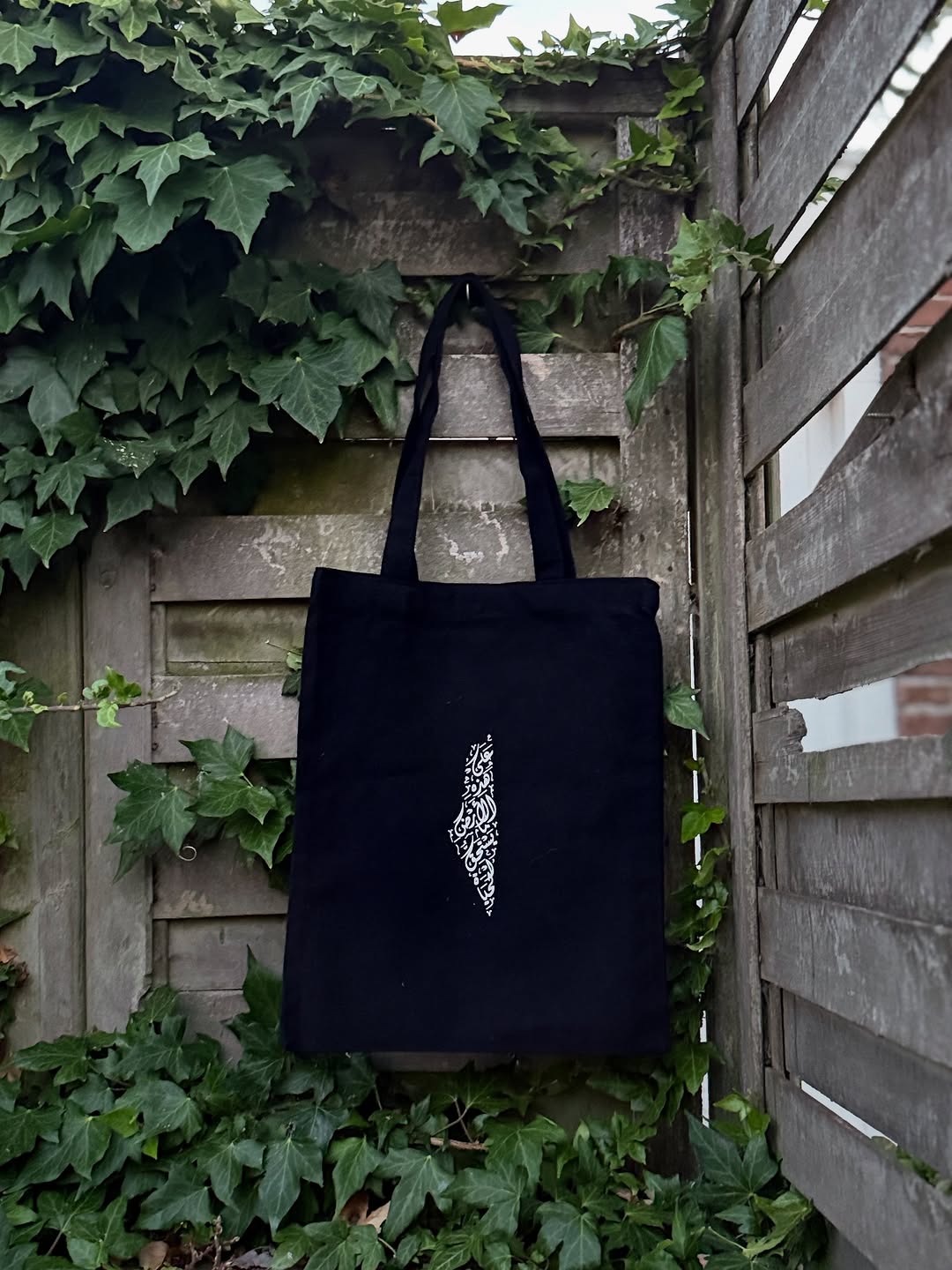 Calligraphy Map Tote