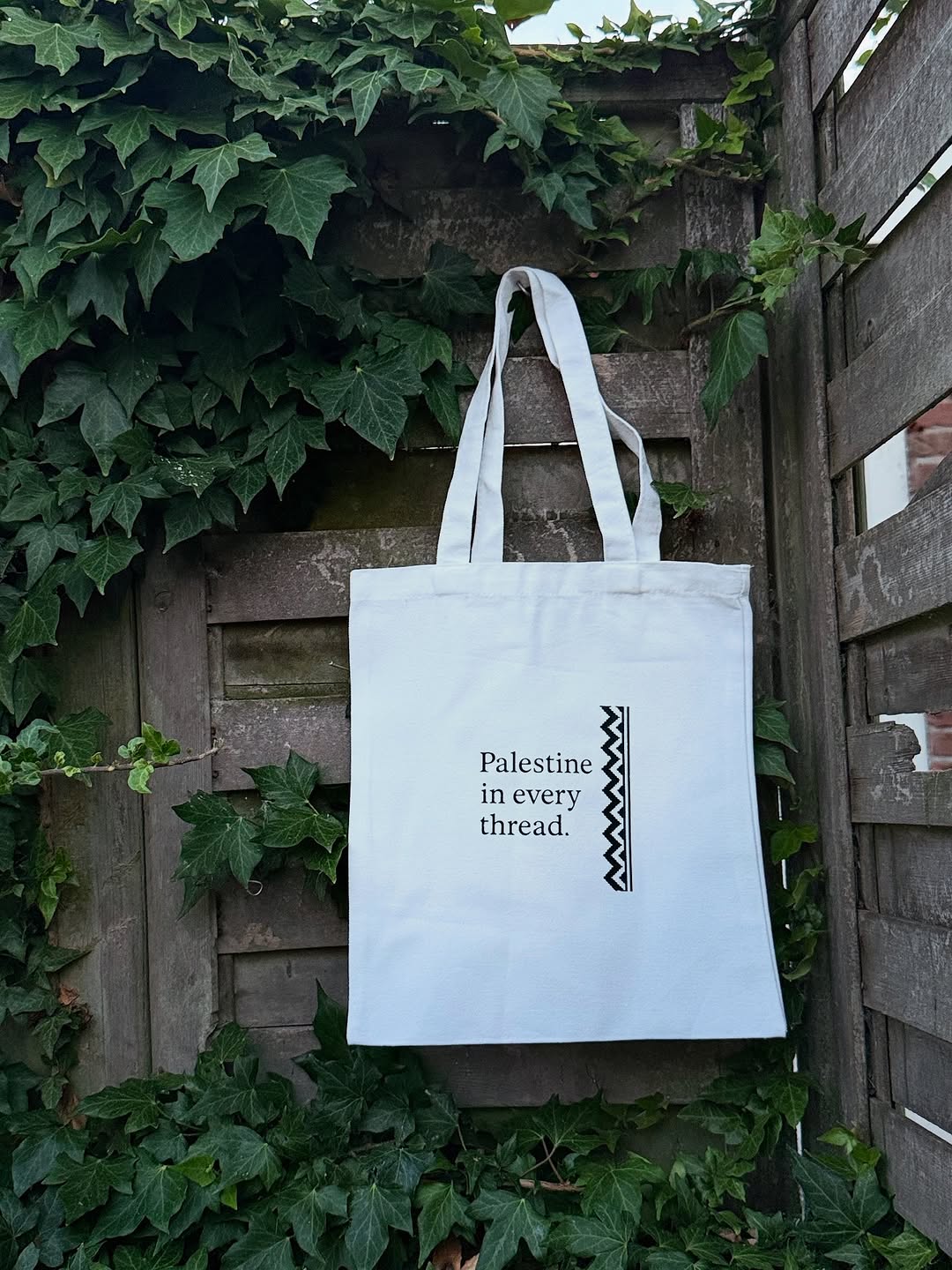 Palestine in Every Thread Tote